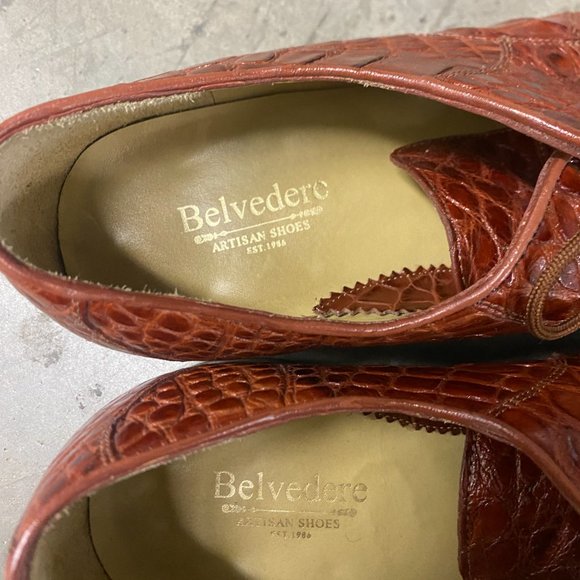 Belvedere Lago Cognac Oxfords main image 5